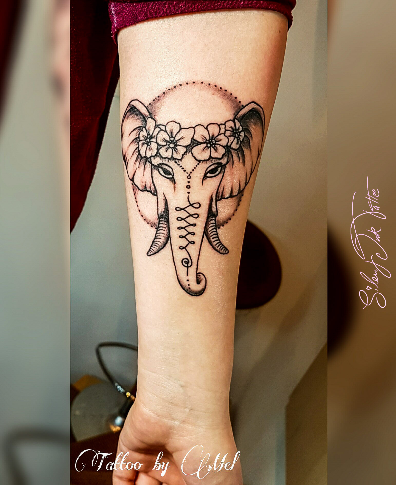 Silent Ink Tattoo - Mandala, Hannover, Mel, Symmetrie