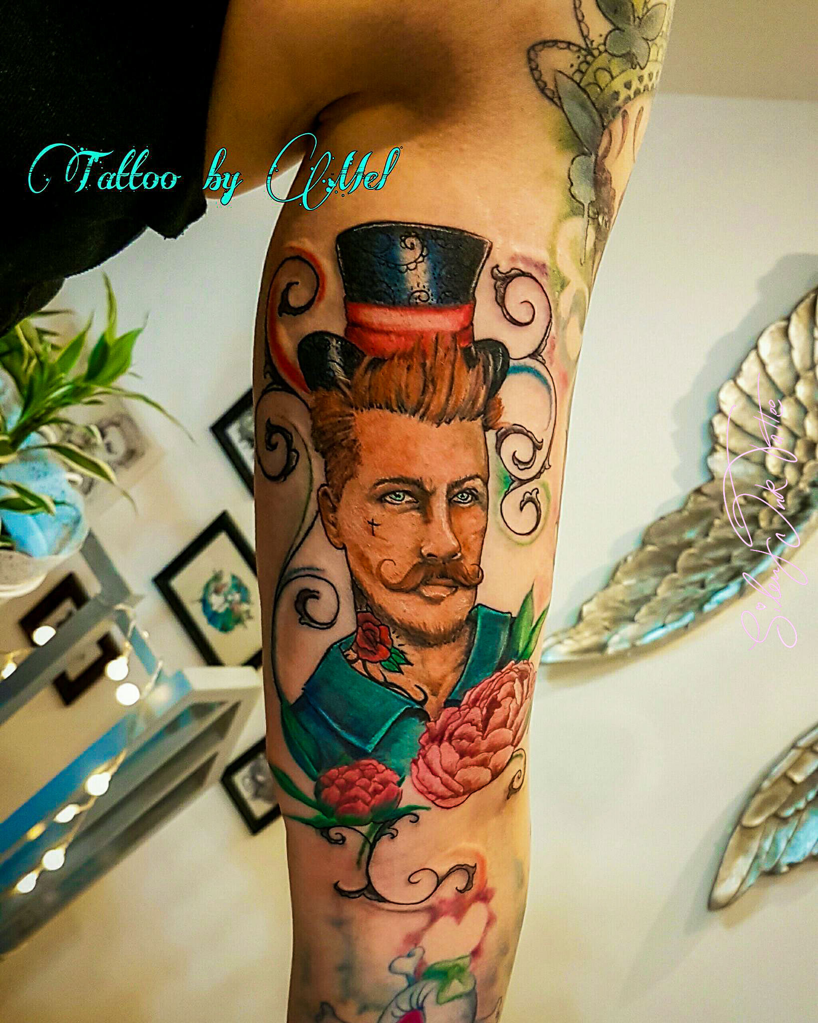 Silent Ink Tattoo, Portrait, Hannover, Mel, farbig