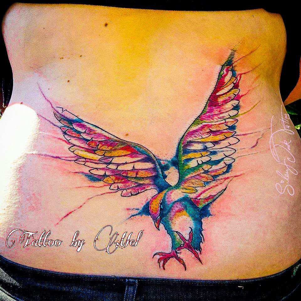 Silent Ink Tattoo - Watercolour, Hannover, Mel, bunt, farbe